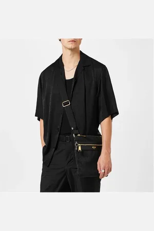 Moschino Allover Logo Jacquard Twill Shirt
