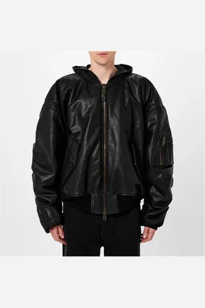 Balenciaga Diy Metal Outline Hooded Bomber
