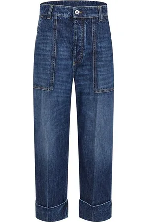 Bottega Veneta Folded Cuff Jeans