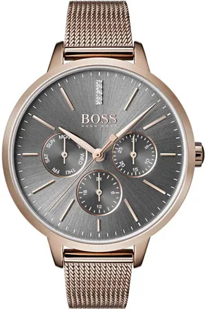 HUGO BOSS Symphony Carnation Gold Bracelet Watch