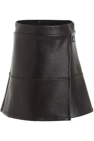 Calvin Klein COATED SPACER WRAP SKIRT