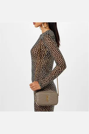 Saint Laurent Lou Mini Leather Shoulder Bag