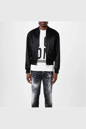 Dsquared2 Satin Bomber Jacket