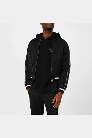 Palm Angels Logo-Embroidered Quilted Jacket
