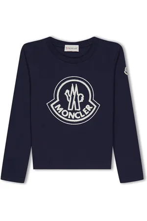 Moncler Logo Long Sleeved T-Shirt Juniors