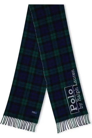 Ralph Lauren Knitted Tarten Scarf