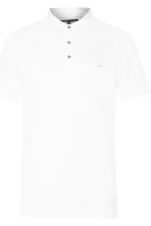 Michael Kors Short Sleeve Sleek Polo Shirt