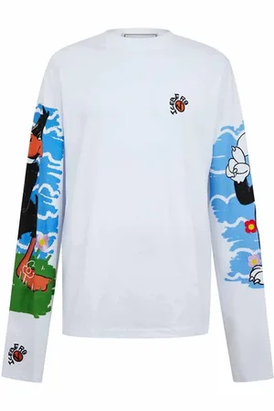 Iceberg Cartoon Long Sleeve T-Shirt