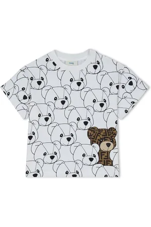 Fendi Ff Bear T-Shirt Juniors