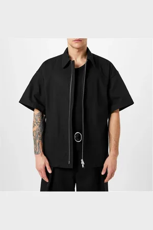 Jil Sander Short Sleeve Zip Shirt