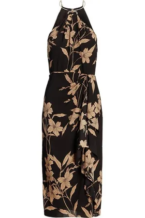 Ralph Lauren Lauren Ralph Lauren Floral Georgette Halter Dress