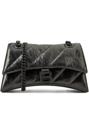 Balenciaga Crushed Quilted Chain Shoulder Bag