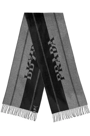 Prada Small Jacquard Scarf