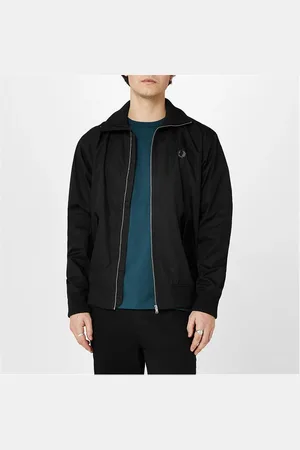 Fred Perry Knitted Bomber Jacket