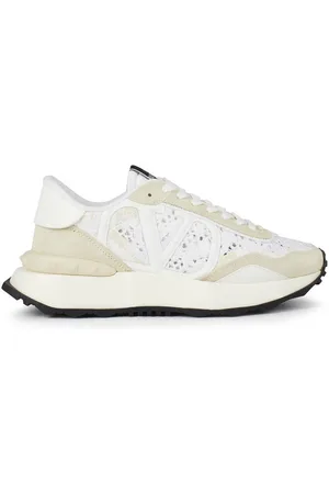 VALENTINO GARAVANI Lace And Mesh Lacerunner Trainers