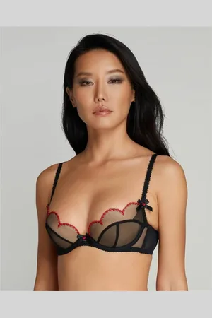 Agent Provocateur Lorna Heart Plunge Underwire Bra