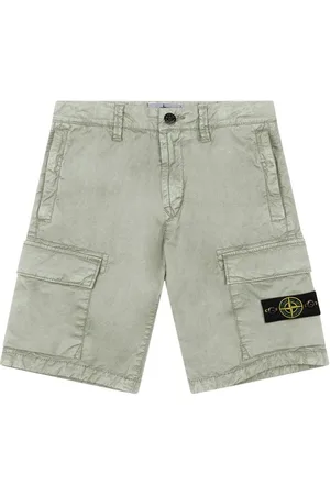Stone Island Boys Cargo Shorts