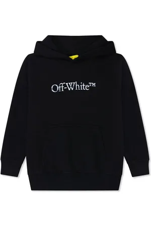 OFF-WHITE Bookish Bit Logo Hoodie Junior Boys