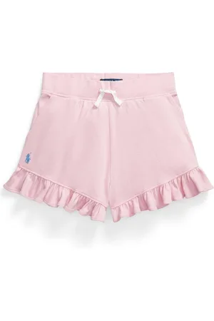 Ralph Lauren Ruffled Stretch Shorts Juniors