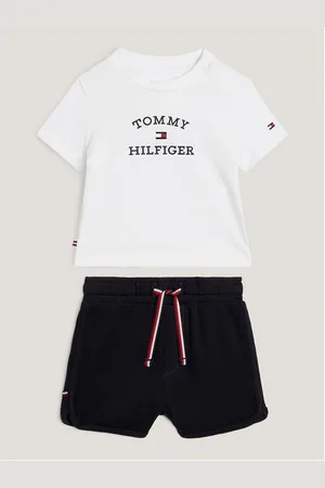 Tommy Hilfiger Logo T-Shirt and Shorts Set Infants