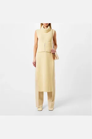 Jil Sander Ribbed Knit Dress