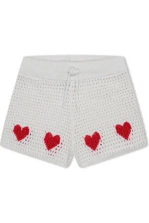 Stella McCartney Crochet Heart Shorts Juniors