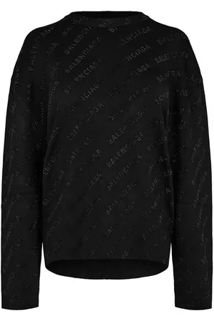 Balenciaga Logo Crew Sweatshirt