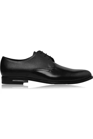 Prada Saffiano Leather Derby Shoes