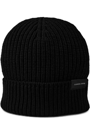 Canada Goose Rib Toque Wordmark Beanie