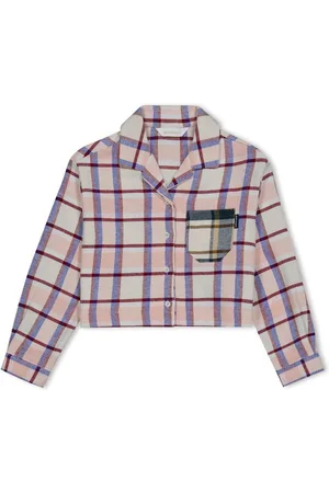 Palm Angels Checked Shirt Juniors