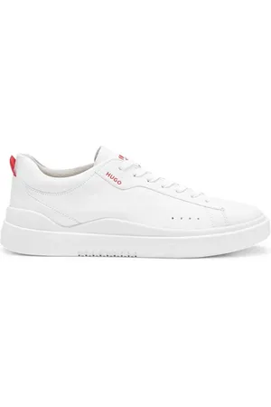 HUGO BOSS Tenn Leather Trainers