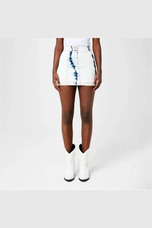Sinead Gorey Acid Wash Denim Skirt