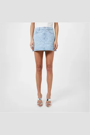 Paco rabanne Denim Mini Skirt