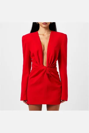 Monot Deep V Mini Dress
