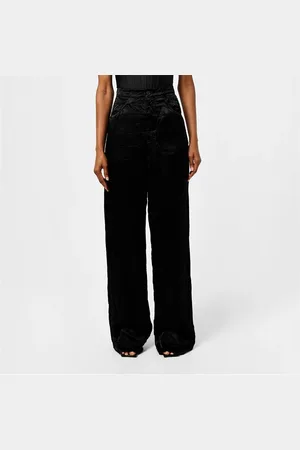 Balenciaga Crinkled Satin Pants