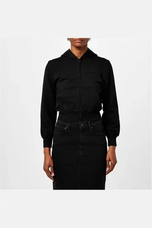 Balenciaga Pre-Shrunk Zip Up Hoodie