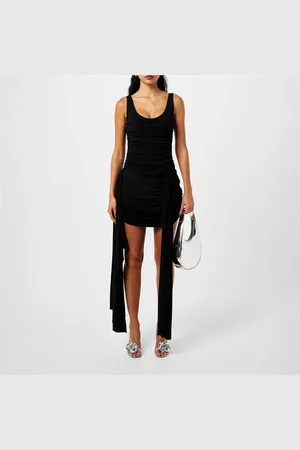 MUGLER Draped Mini Dress