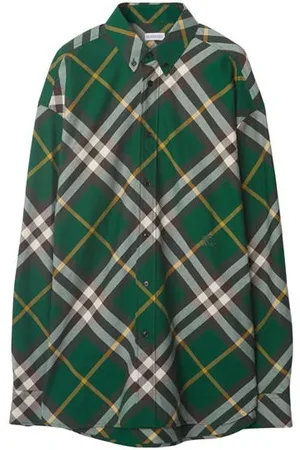 Burberry Check Long Sleeve Shirt