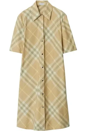 Burberry Vintage Check Pattern Dress