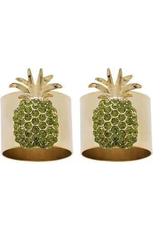 Joanna Buchanan Pineapple Napkin Ring - Set of 2