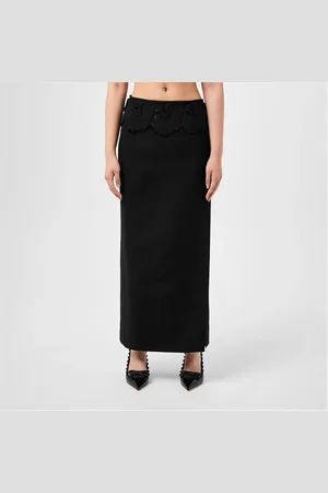 VALENTINO Embroidered Skirt