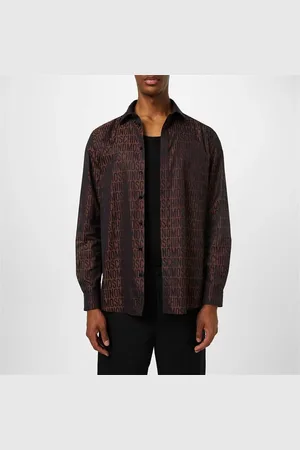 Moschino Logo Print Poplin Shirt