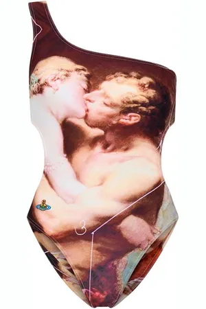 Vivienne Westwood The Kiss One Shoulder Swimsuit