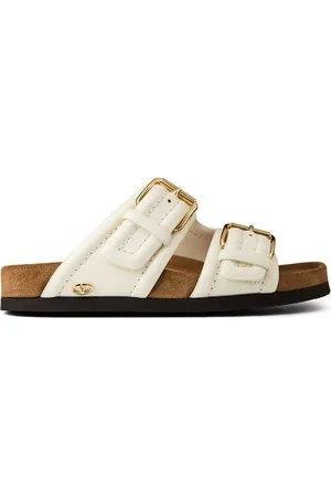 VALENTINO GARAVANI Fussfriend Calfskin Slides
