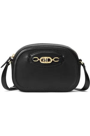 Ralph Lauren Leather Medium Jordynn Crossbody Bag