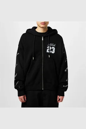 OFF-WHITE 23 Logo Skate Zip Hoodie