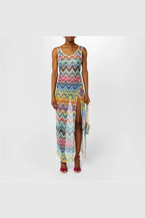 Missoni Zigzag Long Beach Dress