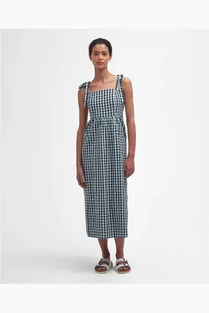 Barbour Abigail Gingham Midi Dress