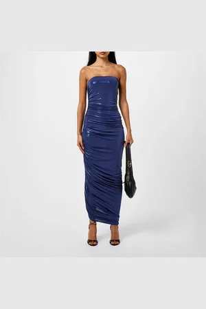 Norma Kamali Strapless Diana Maxi Dress