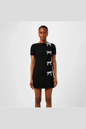 VALENTINO Crepe Couture Mini Dress